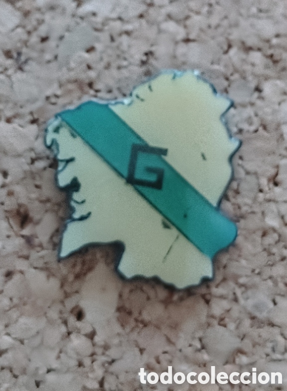 Pins de colecci&oacute;n: PIN MAPA BANDERA GALICIA ESMALTADO