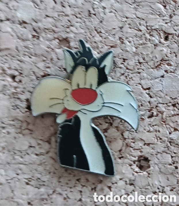 Pin's de collection: PIN LOONEY TUNES EL GATO SILVESTRE ESMALTADO