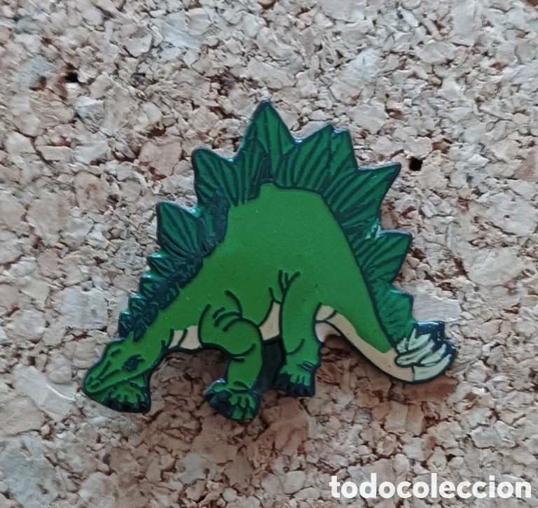 Pins de colecci&oacute;n: PIN DINOSAURIOS - ESTEGOSAURIO - Foto 1