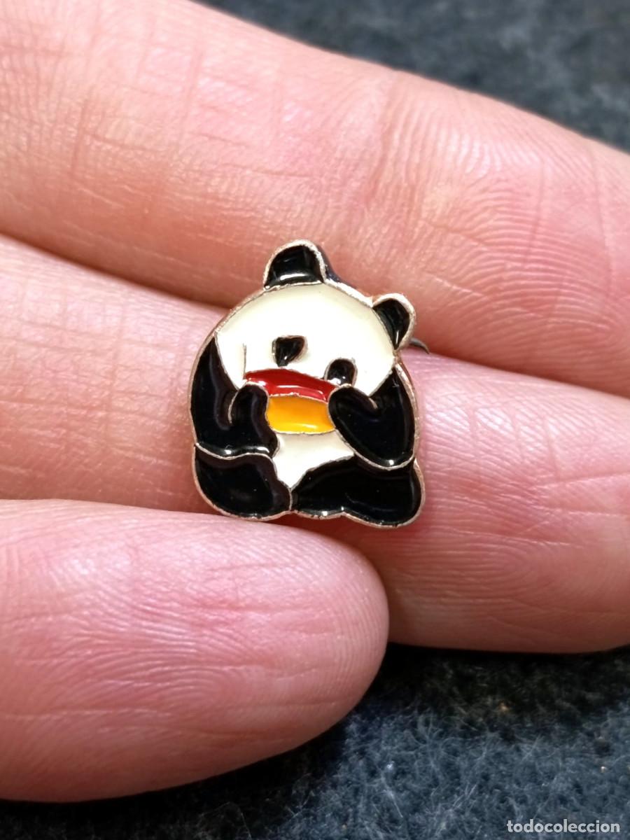 Pins de colecci&oacute;n: Pin Broche Vintage Oso Panda, Pabell&oacute;n de china, Expo Sevilla 1992, Expo '92
