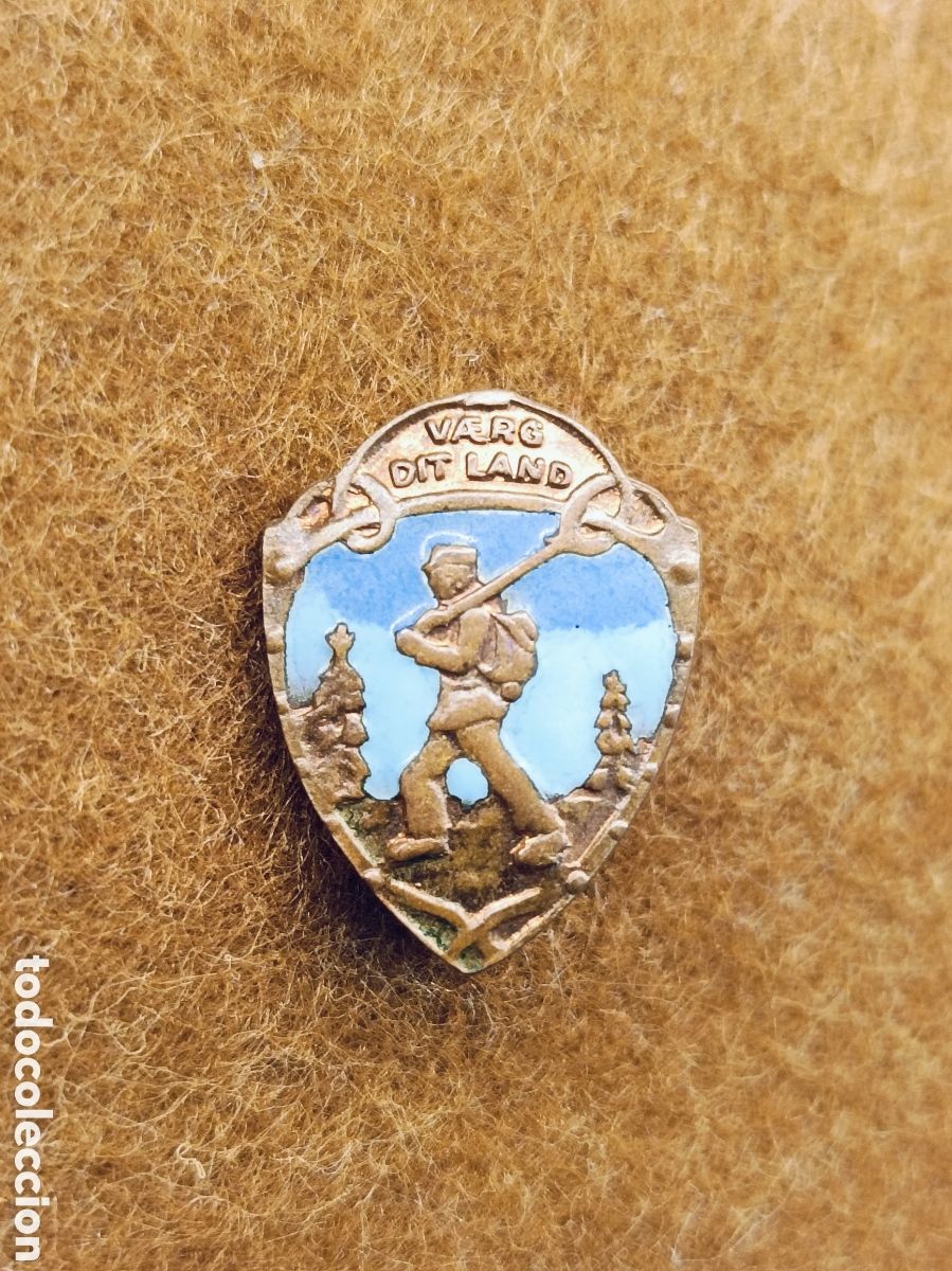Pins de colecci&oacute;n: ANTIGUA INSIGNIA ALFILER. MARCHA A PIE . NORUEGA