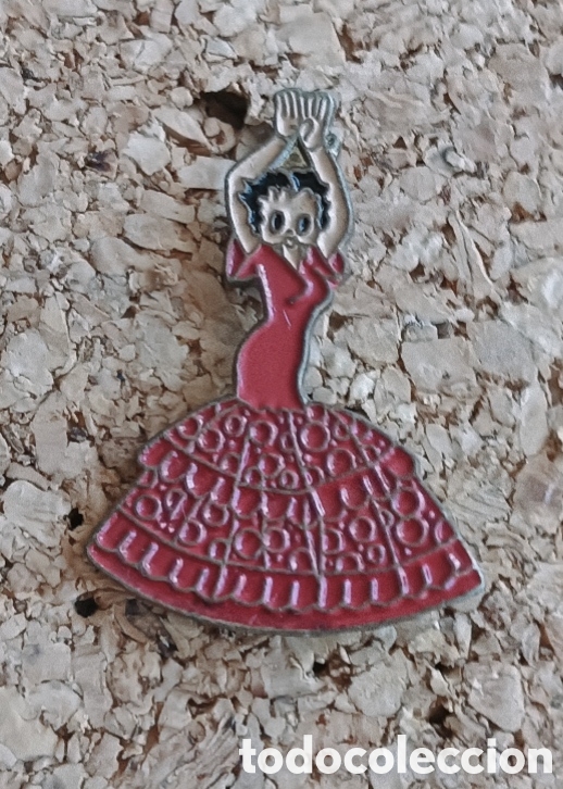 Pins de colecci&oacute;n: PIN STAR BETTY BOOP TRAJE DE BAILE PINTADO