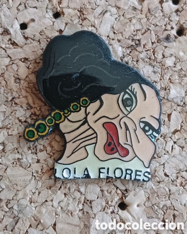 Pins de colecci&oacute;n: PIN CARICATURA LOLA FLORES ESMALTADO