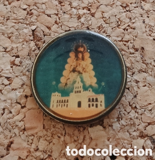 Pins de colecci&oacute;n: PIN RELIGIOSO VIRGEN DEL ROCIO ESMALTADO
