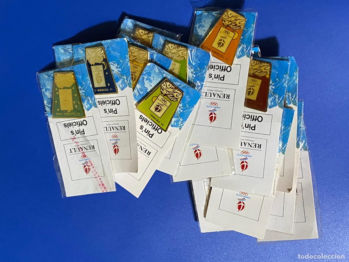 Pins de colecci&oacute;n: PIN ALBERTVILLE SERIE COMPLETA RENAULT
