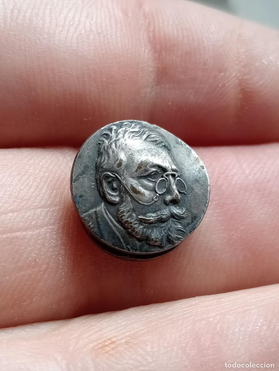 Pins de colecci&oacute;n: RARA INSIGNIA &Aacute;NGEL GUIMERA DRAMATURGO POLITICO CATALANISTA &Eacute;POCA REP&Uacute;BLICA CATALUNYA PINS OJAL