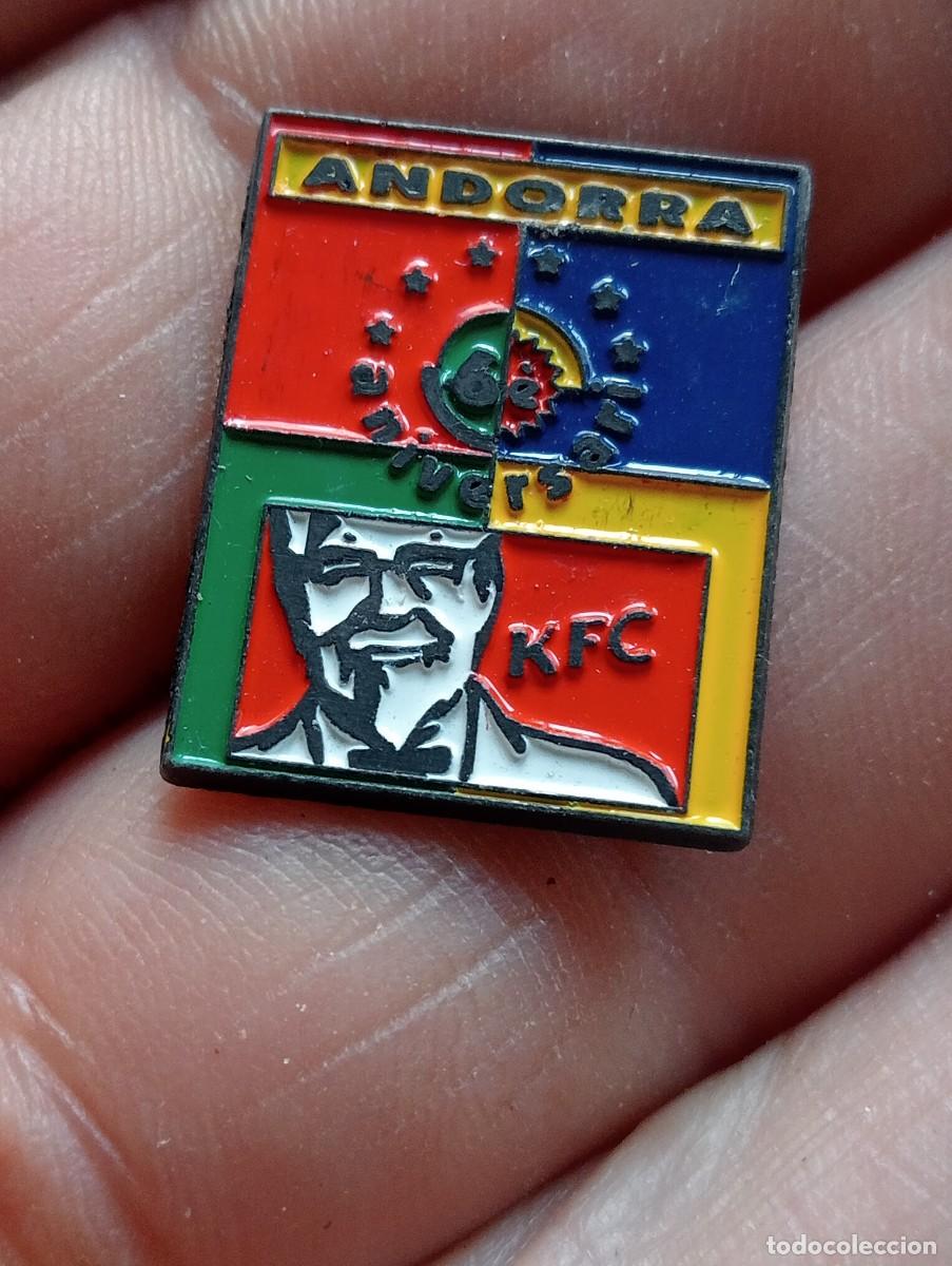 Pins de colecci&oacute;n: PINS KFC ANDORRA COMIDA RAPIDA RESTAURANTE INSIGNIA