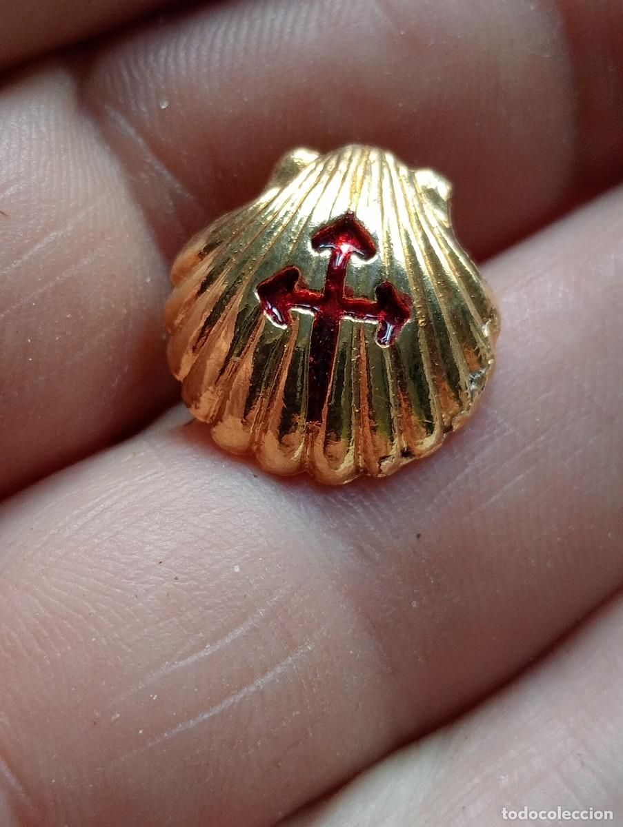 Pins de colecci&oacute;n: PINS CONCHA CRUZ PEREGRINO XACOBEO CAMINO SANTIAGO INSIGNIA