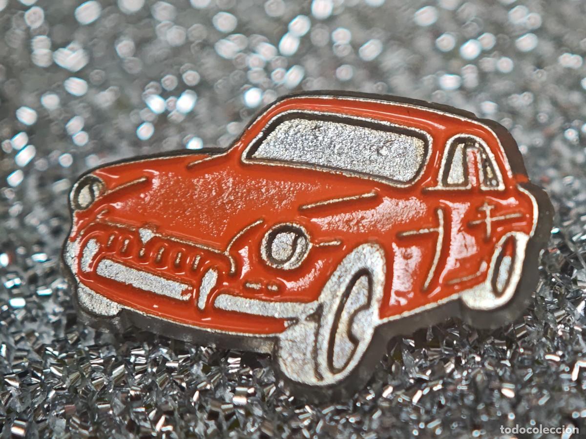 Pins de colecci&oacute;n: PIN A&Ntilde;OS 80 COCHE NARANJA