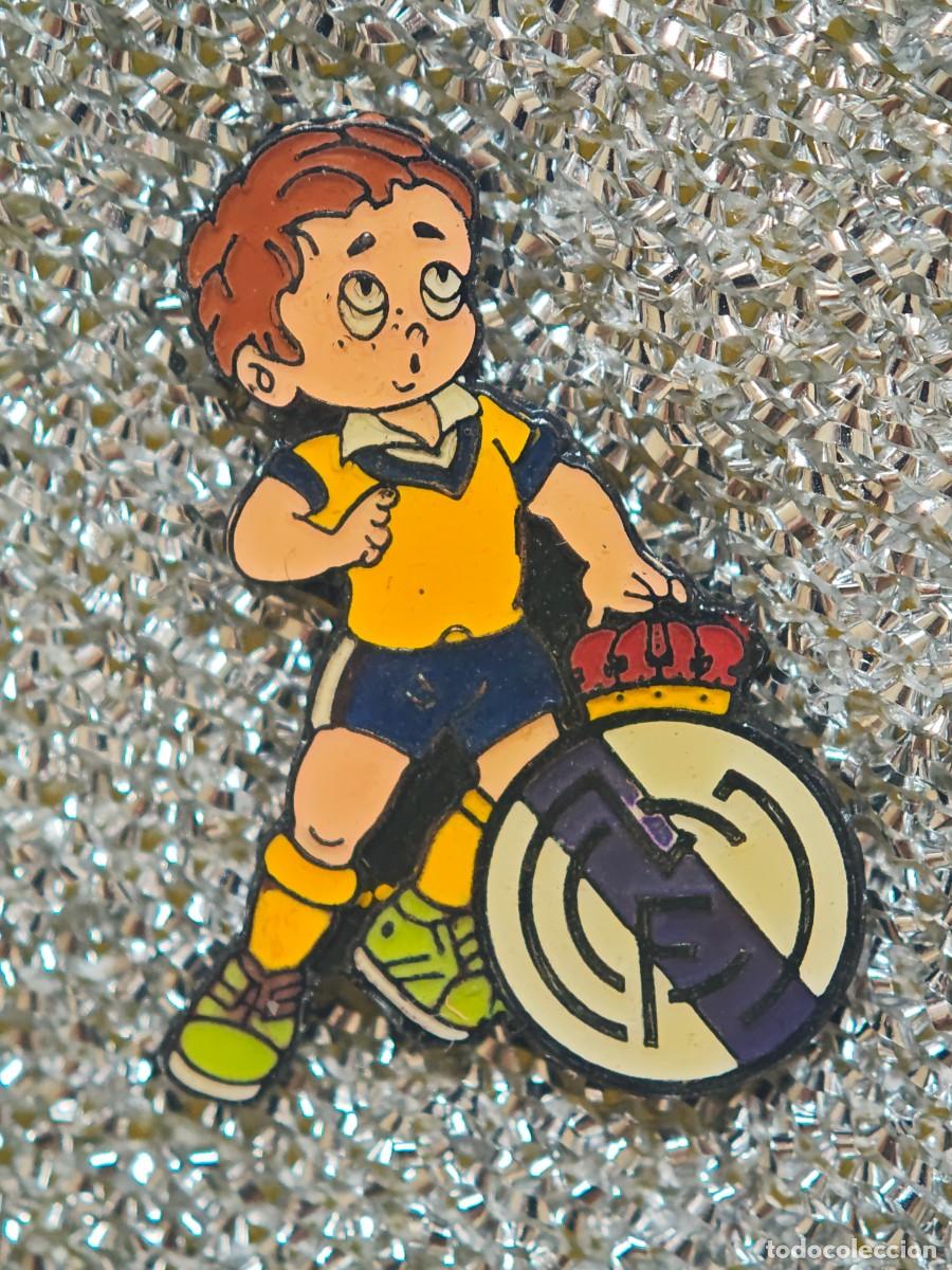 Pins de colecci&oacute;n: PIN NI&Ntilde;O HINCHA FOROFO REAL MADRID