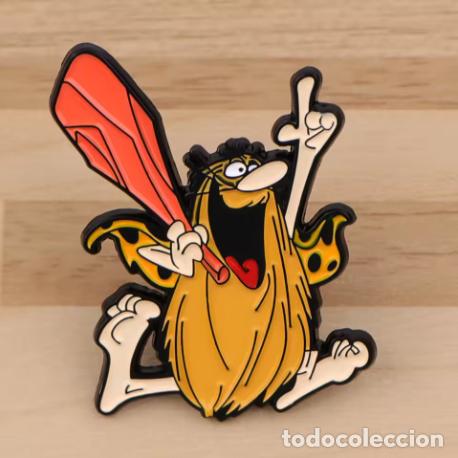 Pins de colecci&oacute;n: Pin alfileres esmaltados de Capit&aacute;n Caveman, insignias de dibujos animados 1 UNIDAD VAN POR SEPARADO