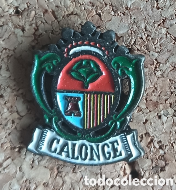 Pins de colecci&oacute;n: PIN PUEBLOS Y CIUDADES - ESCUDO CALONGE