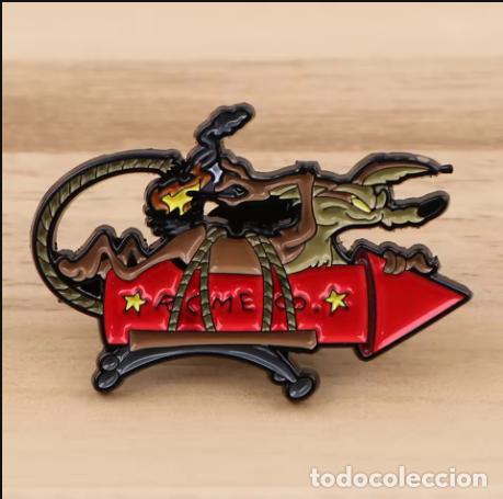 Pins de colecci&oacute;n: Pin broche Coyote Looney Tunes dibujos animados de los 80 y los 90