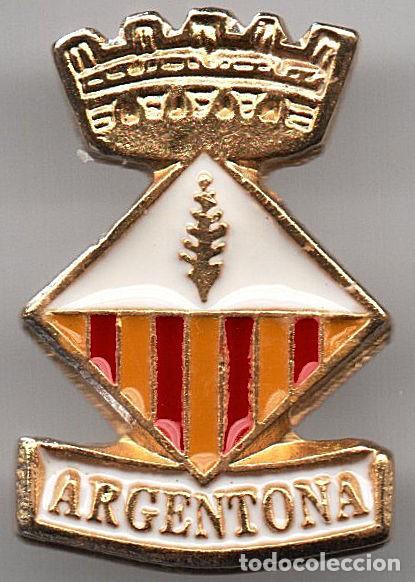 Pins de colecci&oacute;n: PINS ESCUDOS HERALDICOS MUNICIPIOS ESPA&Ntilde;A ARGENTONA BARCELONA