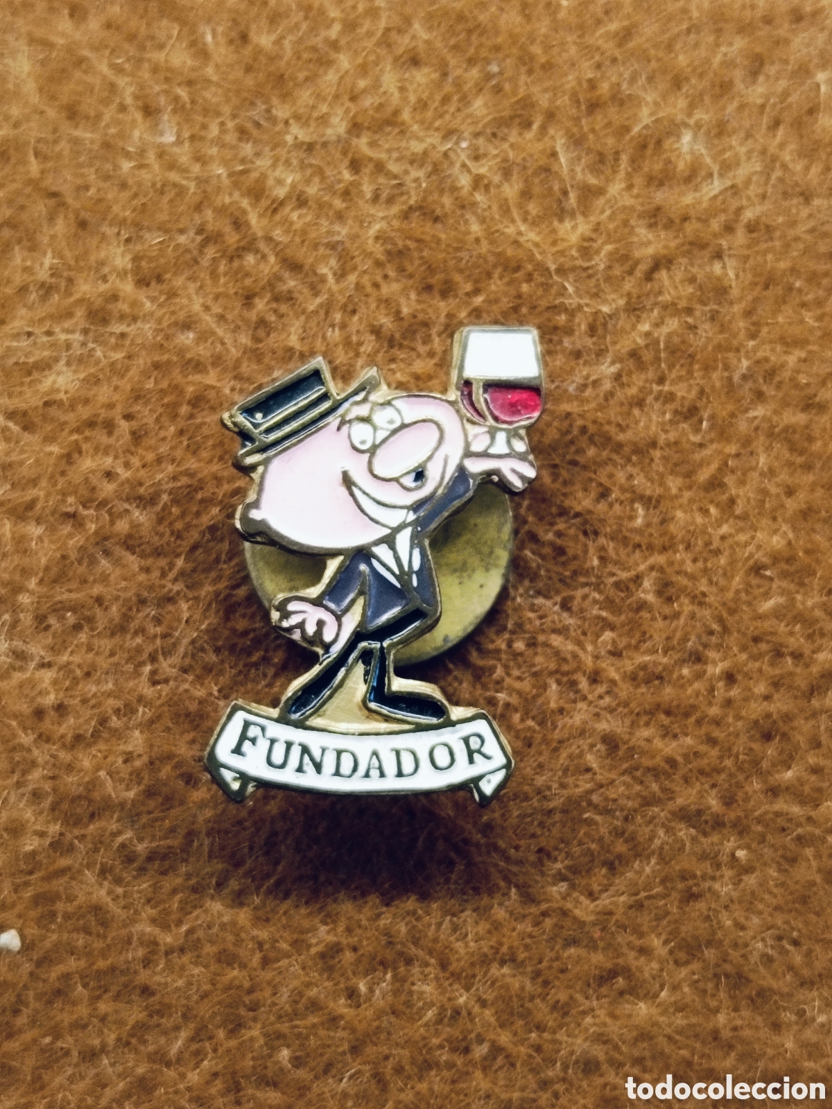 Pins de colecci&oacute;n: ANTIGUO PIN DE OJAL . FUNDADOR