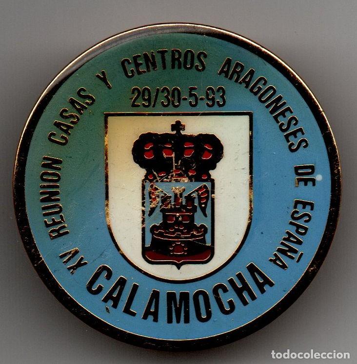 Pins de colecci&oacute;n: PINS PROMOCION TURISMO ENCUENTROS COMUNIDADES ARAGONES EXT 1993 CALAMOCHA TERUEL