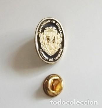 Pins de cole&ccedil;&atilde;o: PIN DE LA FACULTAD DE MEDICINA - SEVILLA - ANDALUC&Iacute;A ESPA&Ntilde;A - EMBLEMA - ESCUDO - DIF&Iacute;CIL
