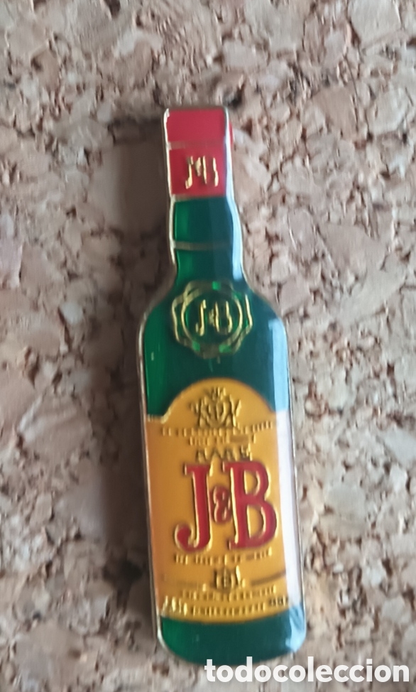 Pins de colecci&oacute;n: PIN BOTELLA WHISKY J&B ESMALTADO