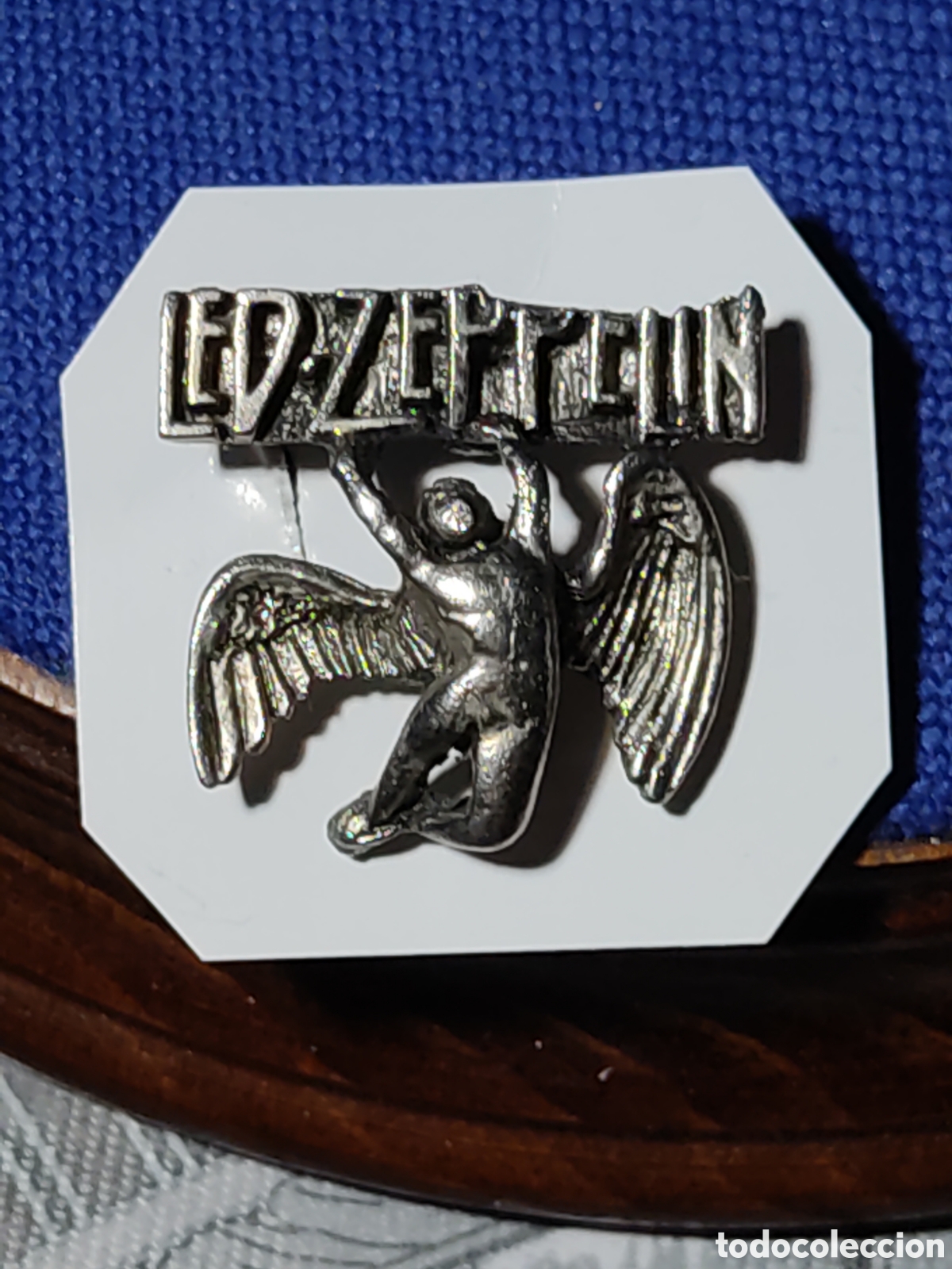 Pins de colecci&oacute;n: Pin de aguja Led Zeppelin original a&ntilde;os 80.