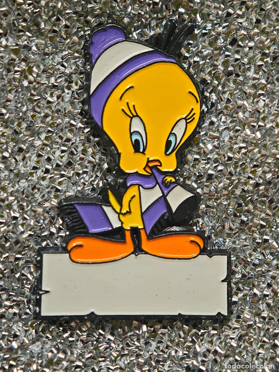 Pins de colecci&oacute;n: PIN PIOLIN HINCHA REAL MADRID A&Ntilde;OS 90 WARNER BROS