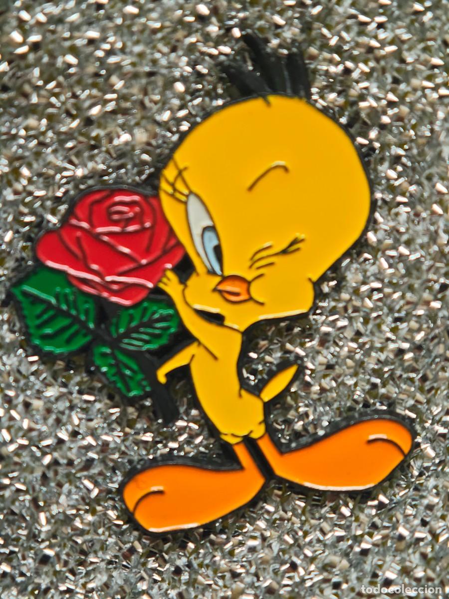 Pins de colecci&oacute;n: PIN PIOLIN ROSA A&Ntilde;OS 90 WARNER BROS