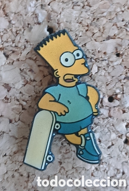 Pins de colecci&oacute;n: PIN BART SIMPSON SKATE - Foto 1