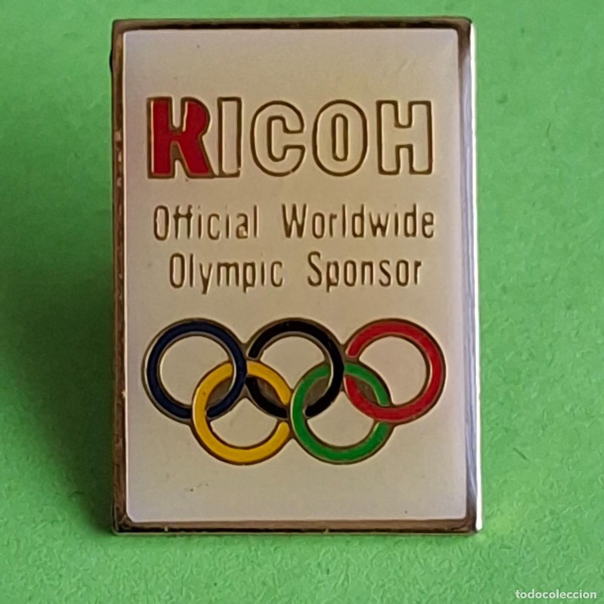 Pins de colecci&oacute;n: PIN OLIMPICO OLYMPIC GAMES JUEGOS OLIMPICOS OLIMPIADAS - RICOH OFICIAL SPONSOR