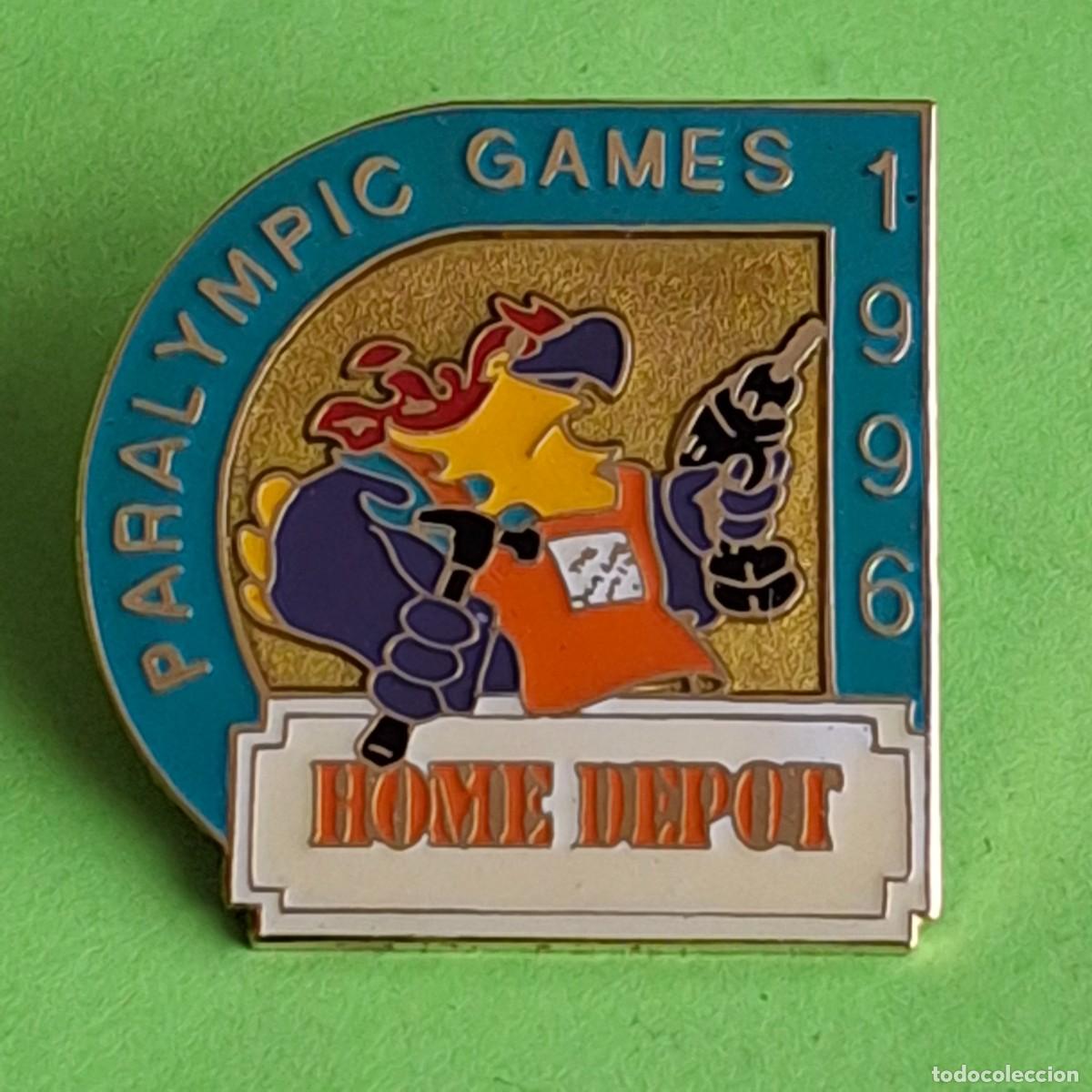 Pins de colecci&oacute;n: PIN OLIMPICO OLYMPIC GAMES JUEGOS OLIMPICOS OLIMPIADAS - PARALYMPIC PARALIMPICOS 1996 HOME DEPOT