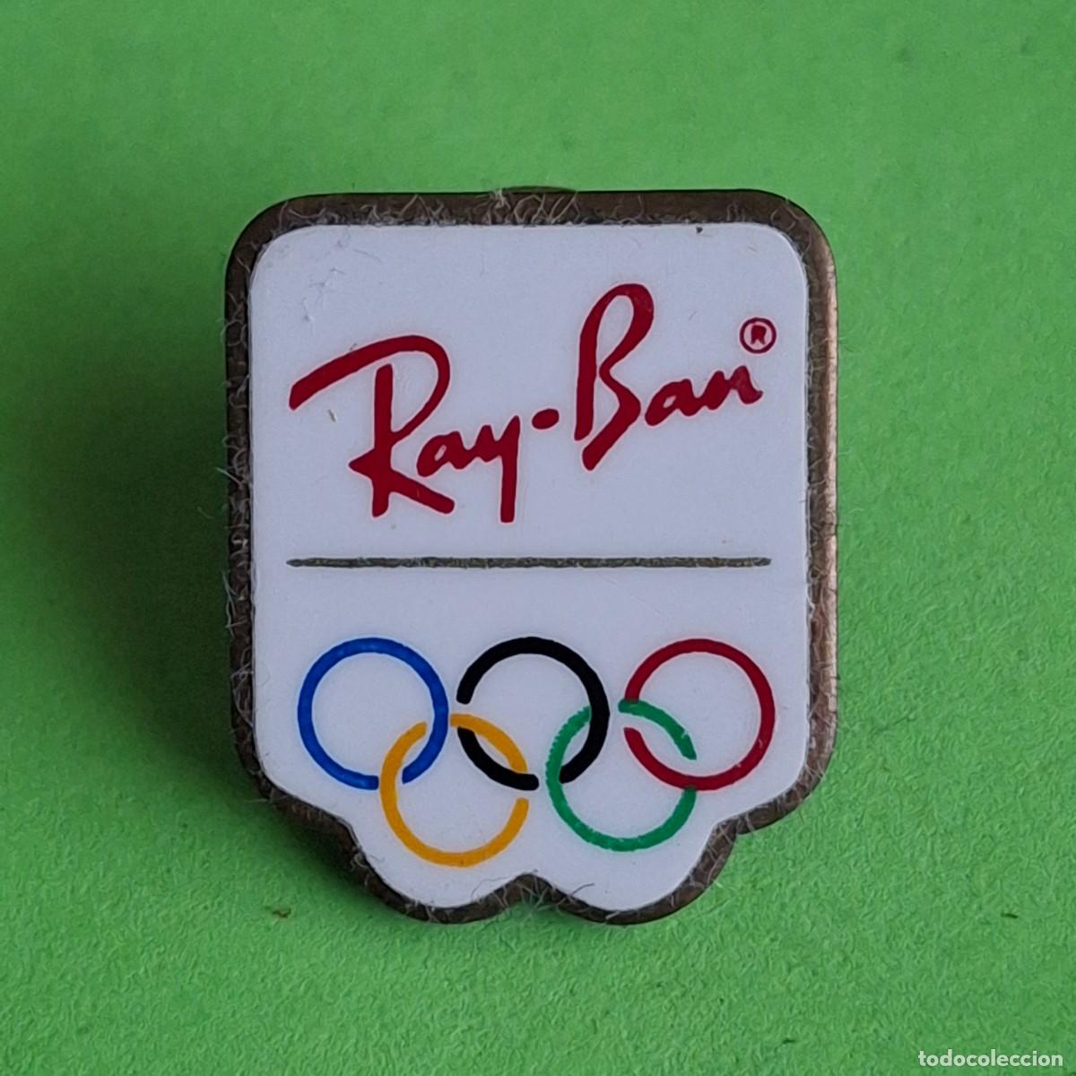 Pins de colecci&oacute;n: PIN OLIMPICO OLYMPIC GAMES JUEGOS OLIMPICOS OLIMPIADAS - RAYBAN RAY-BAN SPONSOR