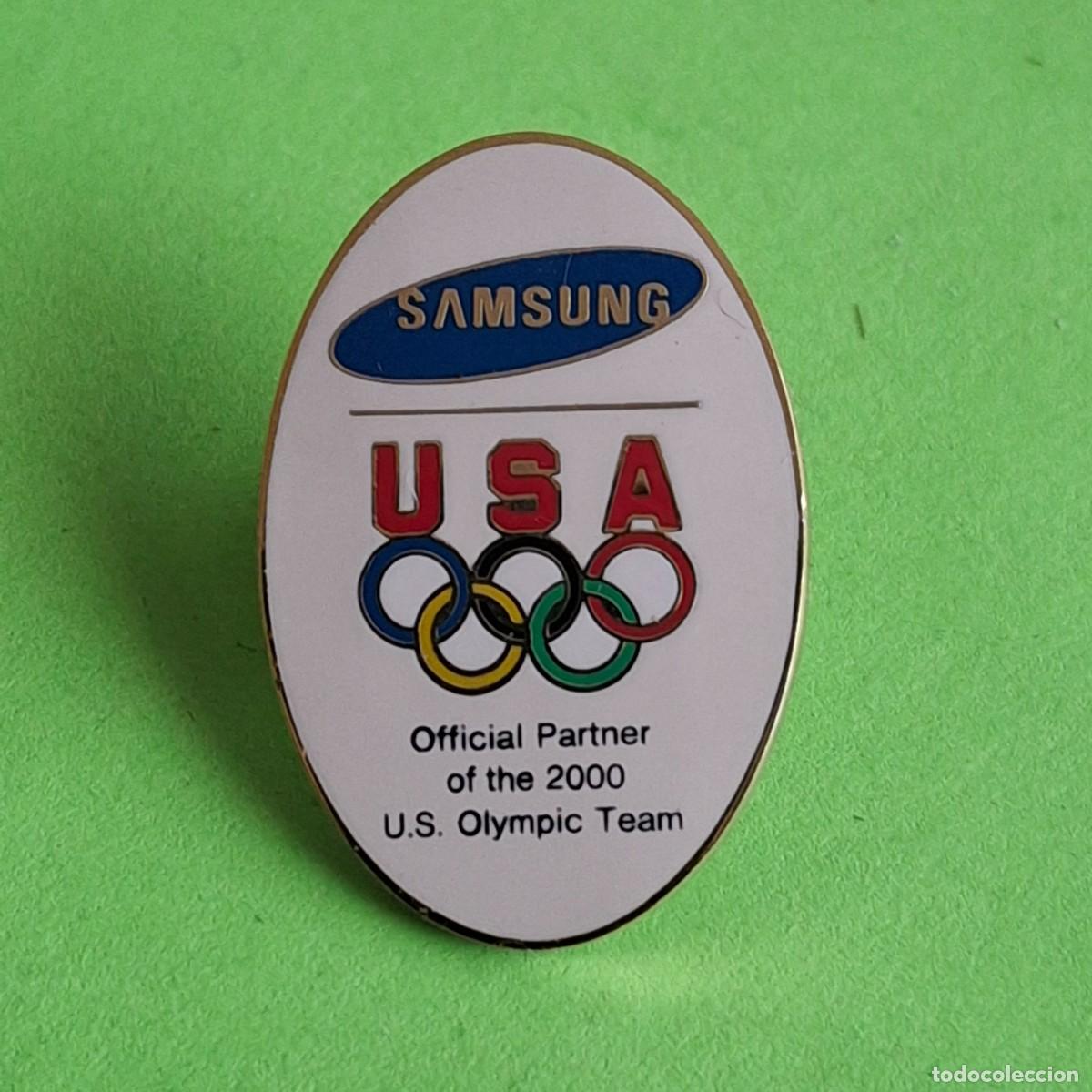Pins de colecci&oacute;n: PIN OLIMPICO OLYMPIC GAMES JUEGOS OLIMPICOS OLIMPIADAS - USA TEAM SAMSUNG OFFICIAL PARTNER 2000