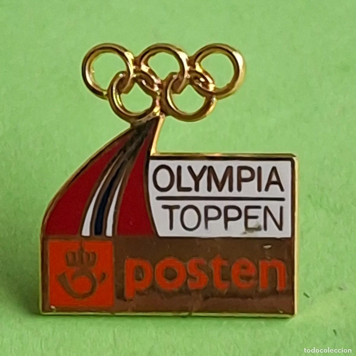 Pin's de collection: PIN OLIMPICO OLYMPIC GAMES JUEGOS OLIMPICOS OLIMPIADAS - POSTEN OLYMPIA TOPPEN