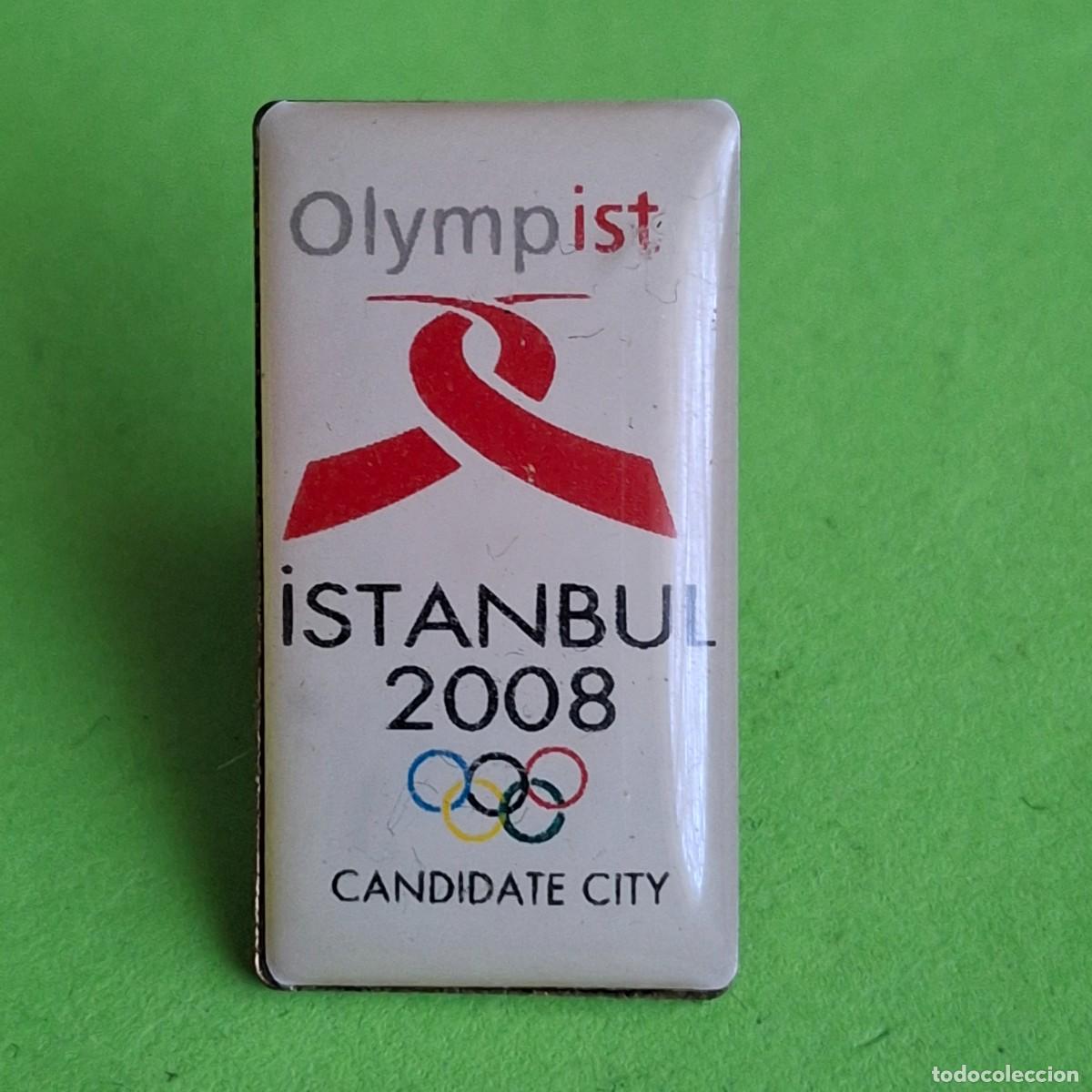 Pins de colecci&oacute;n: PIN OLIMPICO OLYMPIC GAMES JUEGOS OLIMPICOS OLIMPIADAS - ISTANBUL 2008 CANDIDATE CITY CANDIDATURA