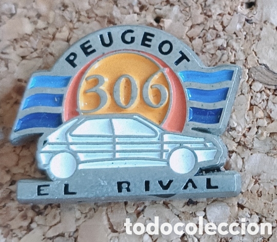 Pins de colecci&oacute;n: PIN COCHES PEUGEOT 306 EL RIVAL