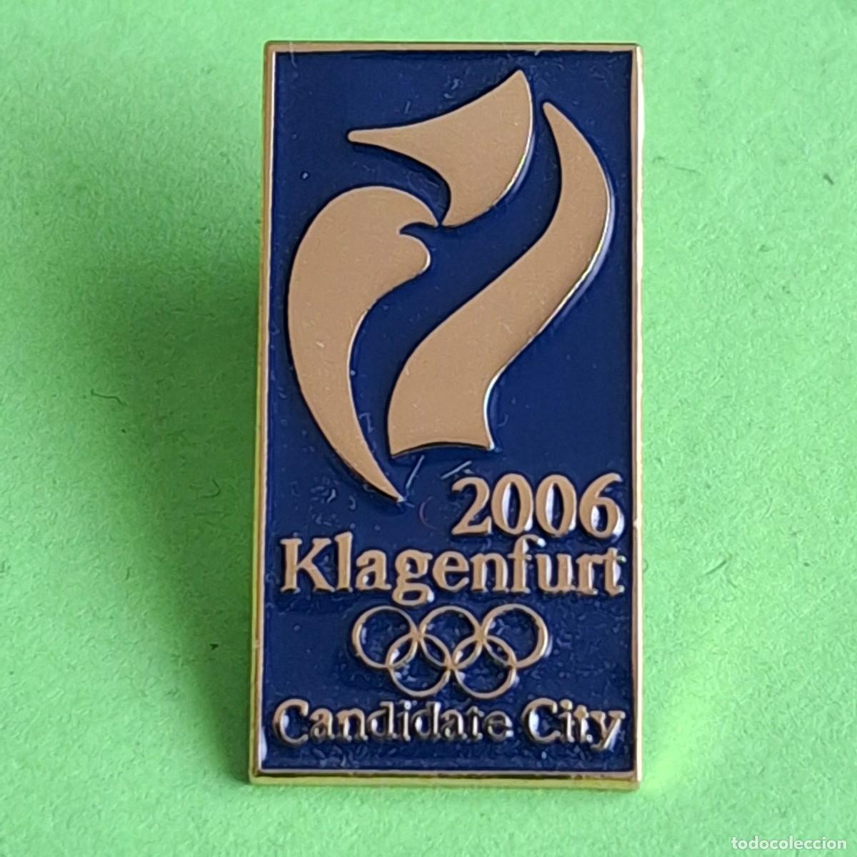 Pins de colecci&oacute;n: PIN OLIMPICO OLYMPIC GAMES JUEGOS OLIMPICOS OLIMPIADAS - KLAGENFURT 2006 CANDIDATE CITY CANDIDATURA