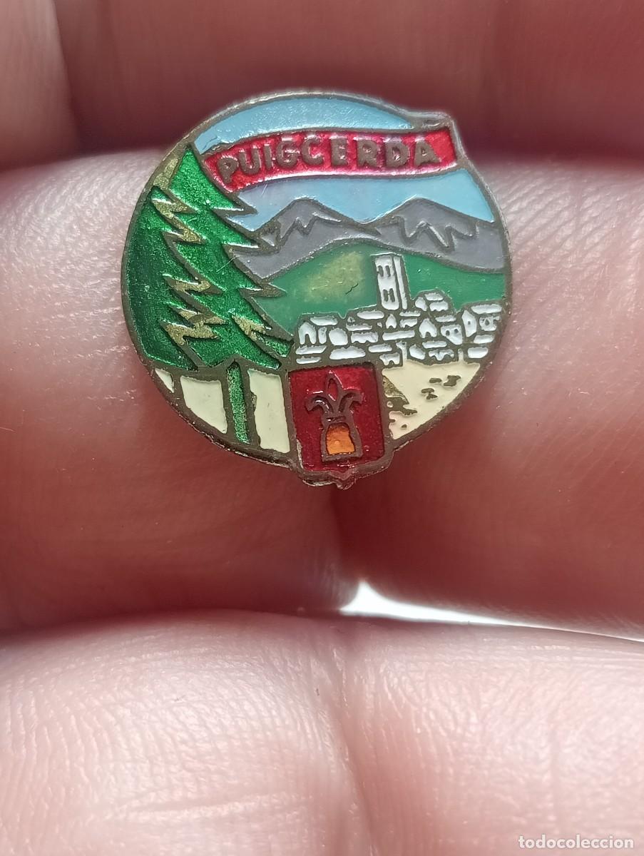Pins de colecci&oacute;n: INSIGNIA PUIGCERDA MONTA&Ntilde;A ESQUI ALPINISMO MONTA&Ntilde;ISMO SKY