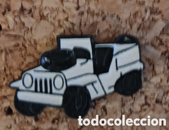 Pins de colecci&oacute;n: PIN COCHES JEEP WILLY BLANCO
