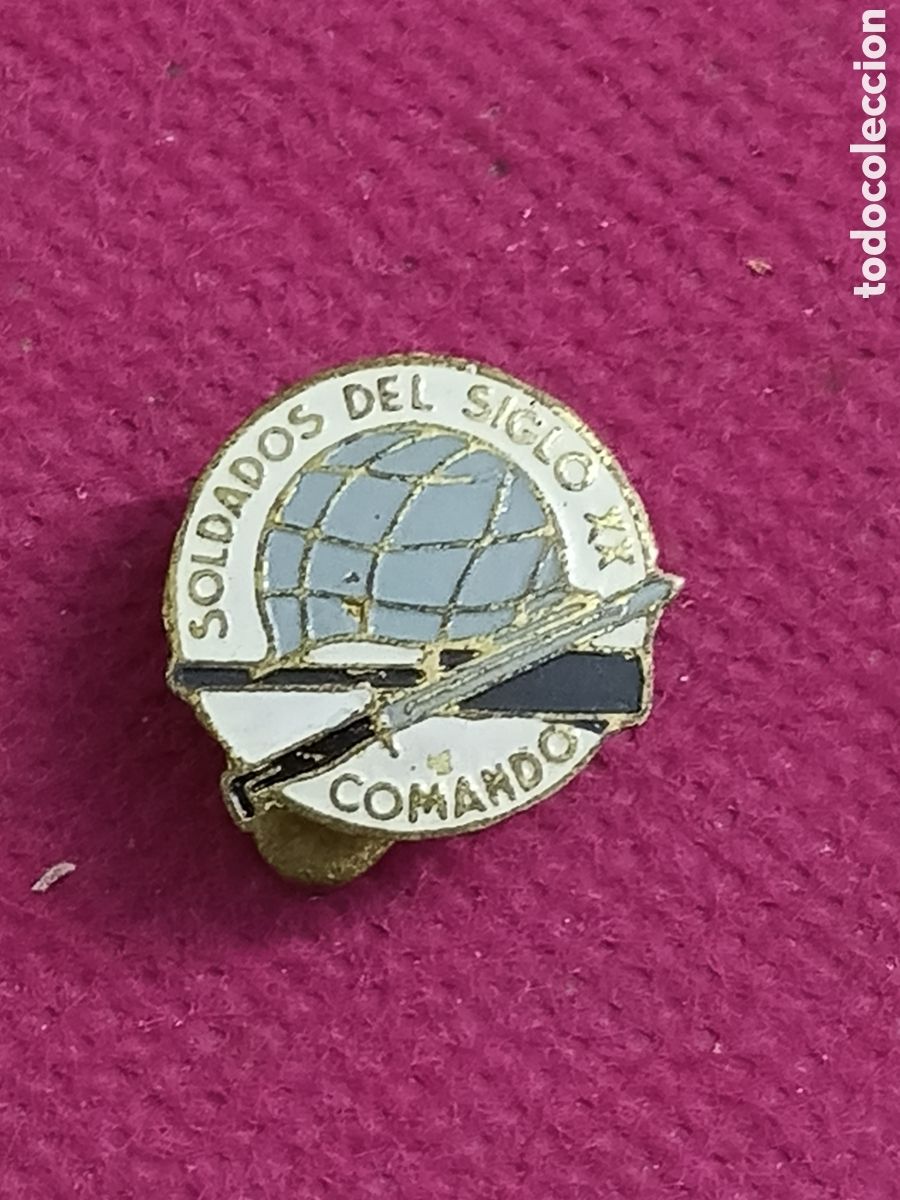 Pins de colecci&oacute;n: ANTIGUA INSIGNIA SOLDADOS DEL SIGLO XXI. COMANDO
