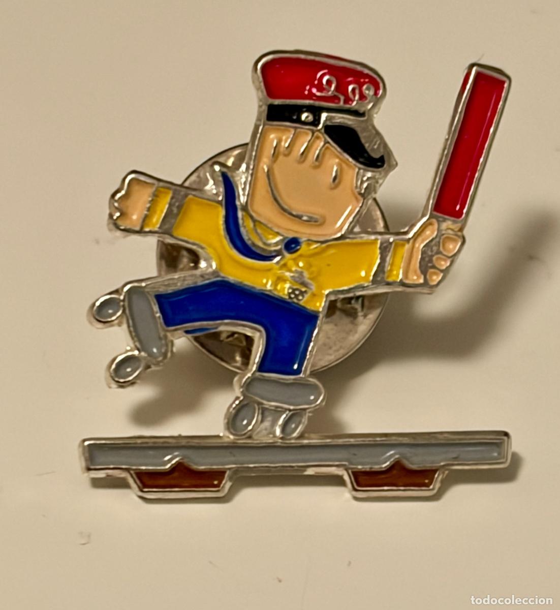 Pins de colecci&oacute;n: PIN COBI FERROVIARIO RENFE - MASCOTA BARCELONA 1992