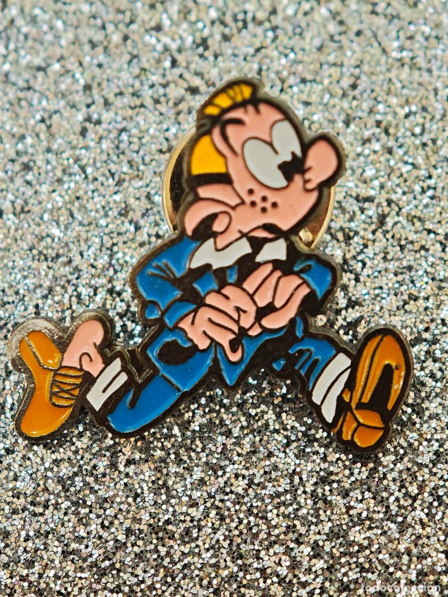 Pins de colecci&oacute;n: PIN SPIROU RARO BD DIBUJOS ANIMADOS C&Oacute;MICS PEL&Iacute;CULA DUPUIS
