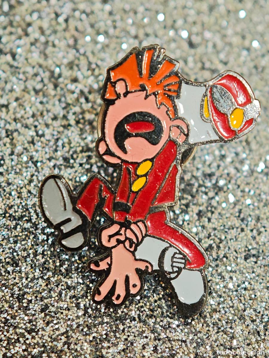 Pins de colecci&oacute;n: PIN SPIROU RARO BD DIBUJOS ANIMADOS C&Oacute;MICS PEL&Iacute;CULA DUPUIS