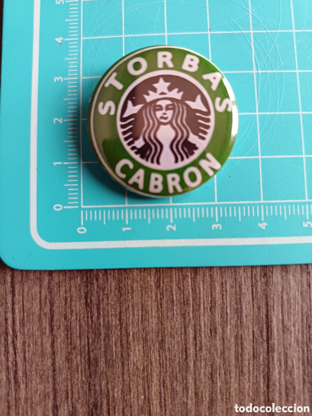 Pins de colecci&oacute;n: Chapa Pin vintange Storbas - Foto 1
