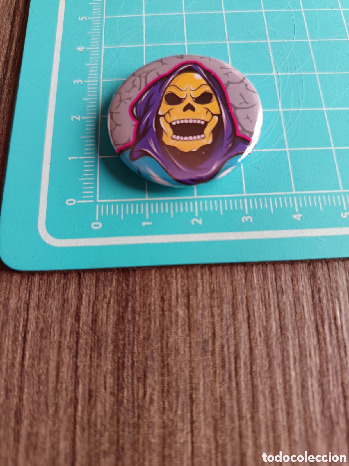 Pins de colecci&oacute;n: Chapa pin vintage Skeletor