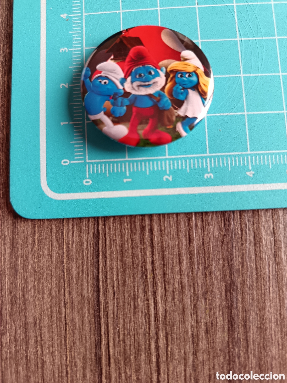 Pins de colecci&oacute;n: Chapa pin vintage Pitufos - Foto 1