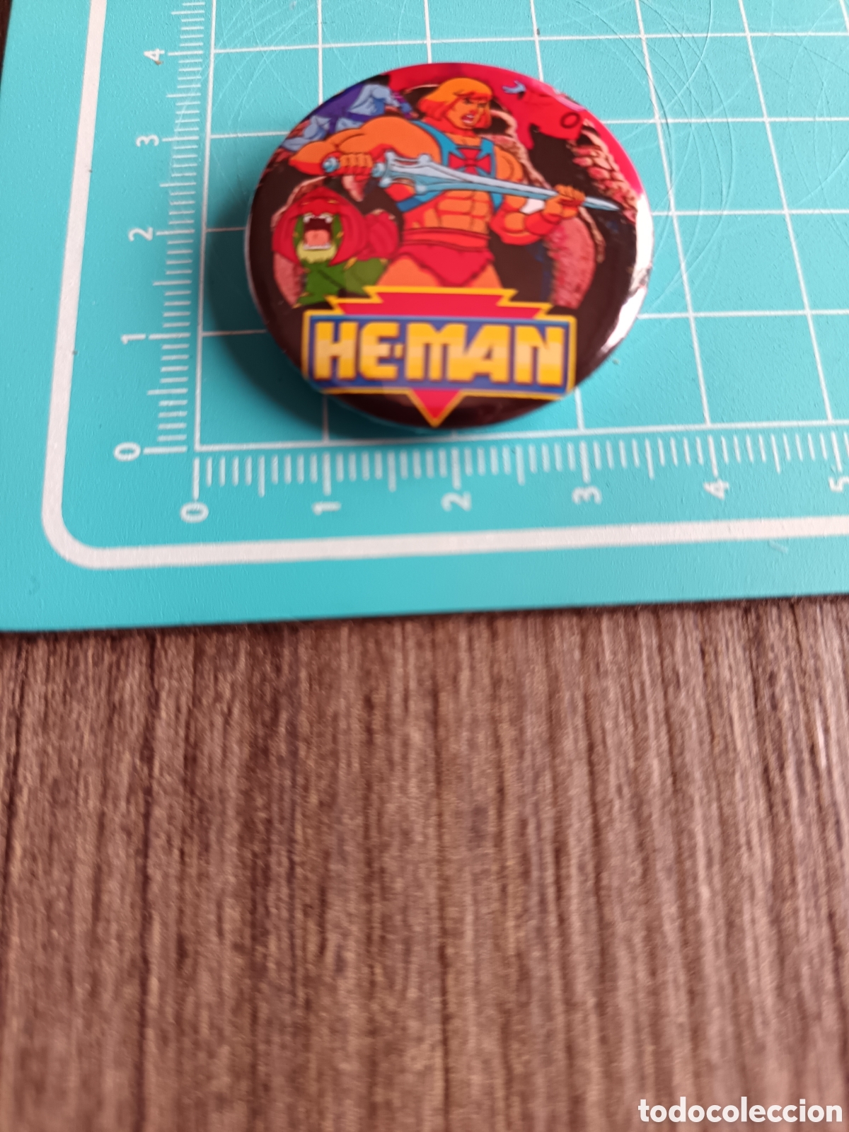 Pins de colecci&oacute;n: Chapa pin vintage He-Man