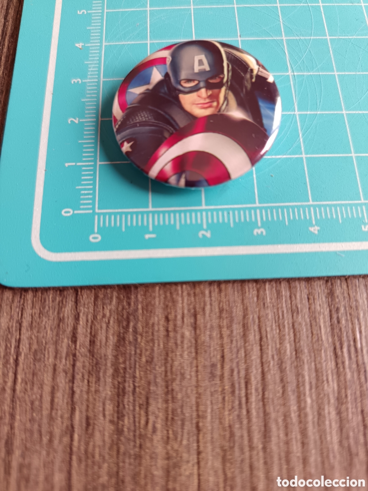 Pins de colecci&oacute;n: Chapa pin vintage Capit&aacute;n Am&eacute;rica