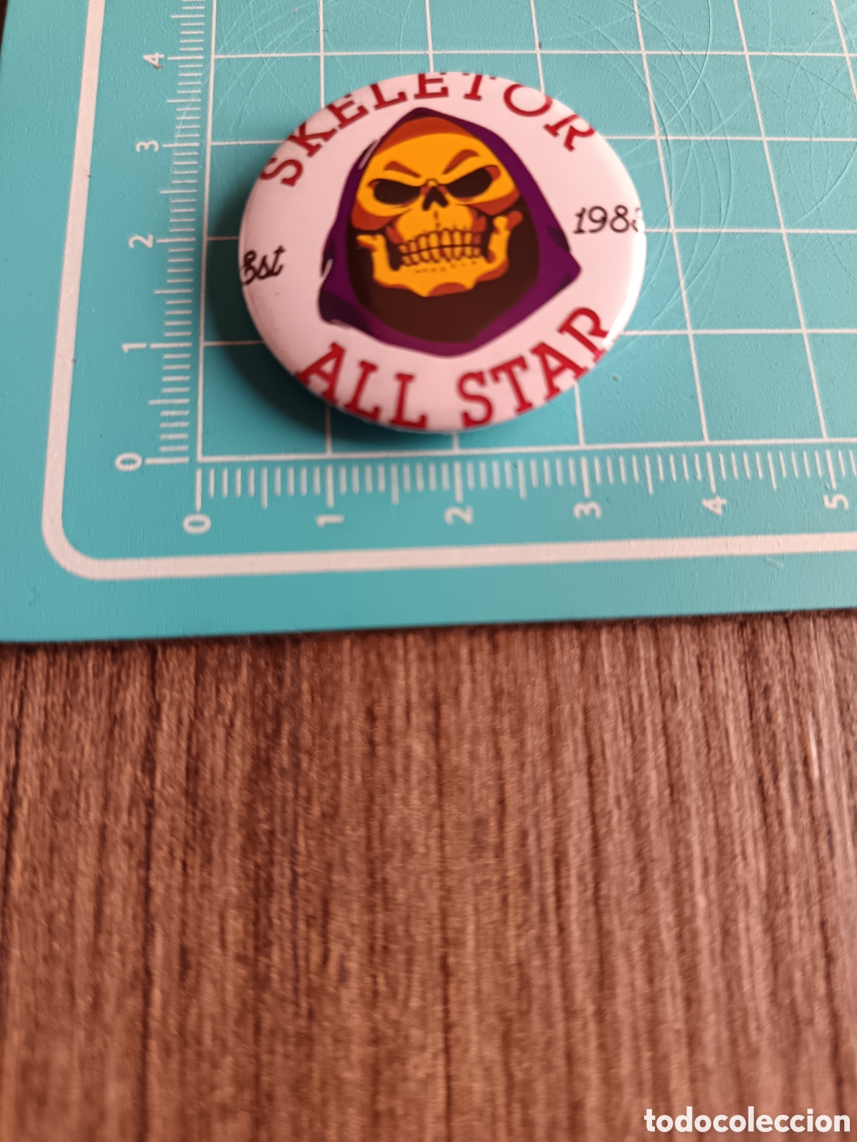 Pins de colecci&oacute;n: Chapa pin vintage Skeletor