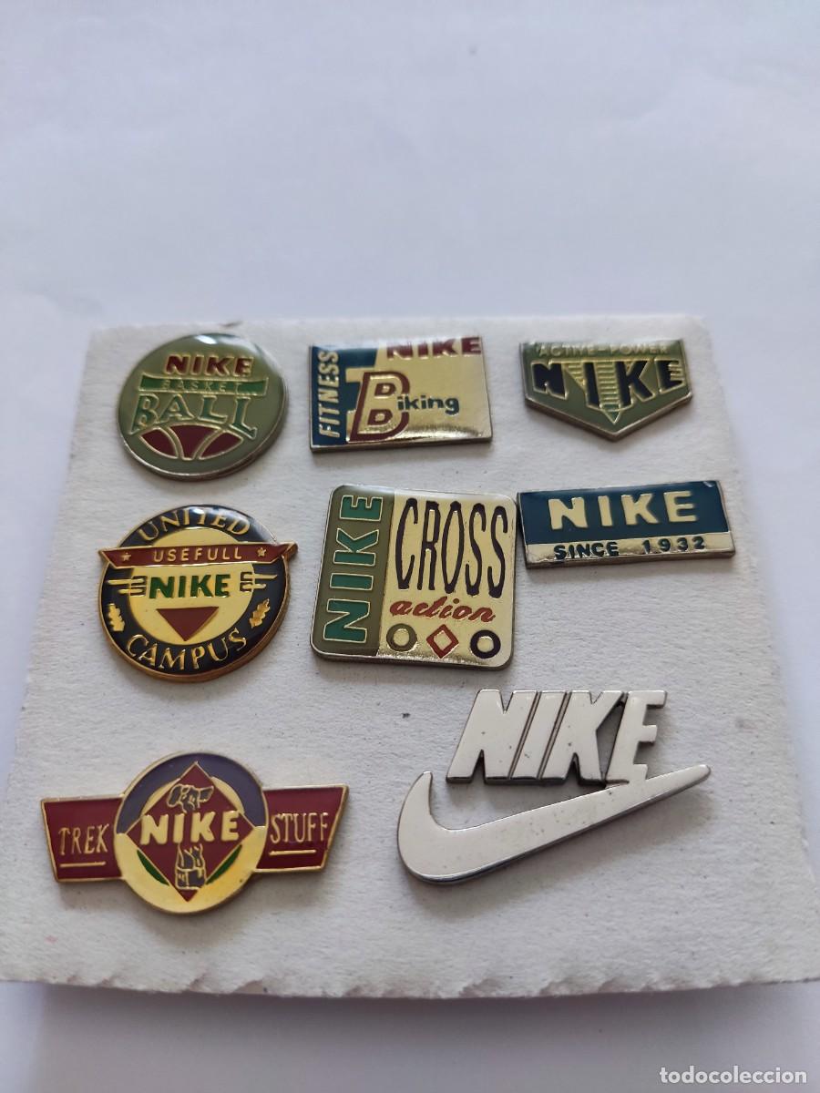 Pins de colecci&oacute;n: LOTE DE 7 PINS ROPA DEPORTIVA NIKE