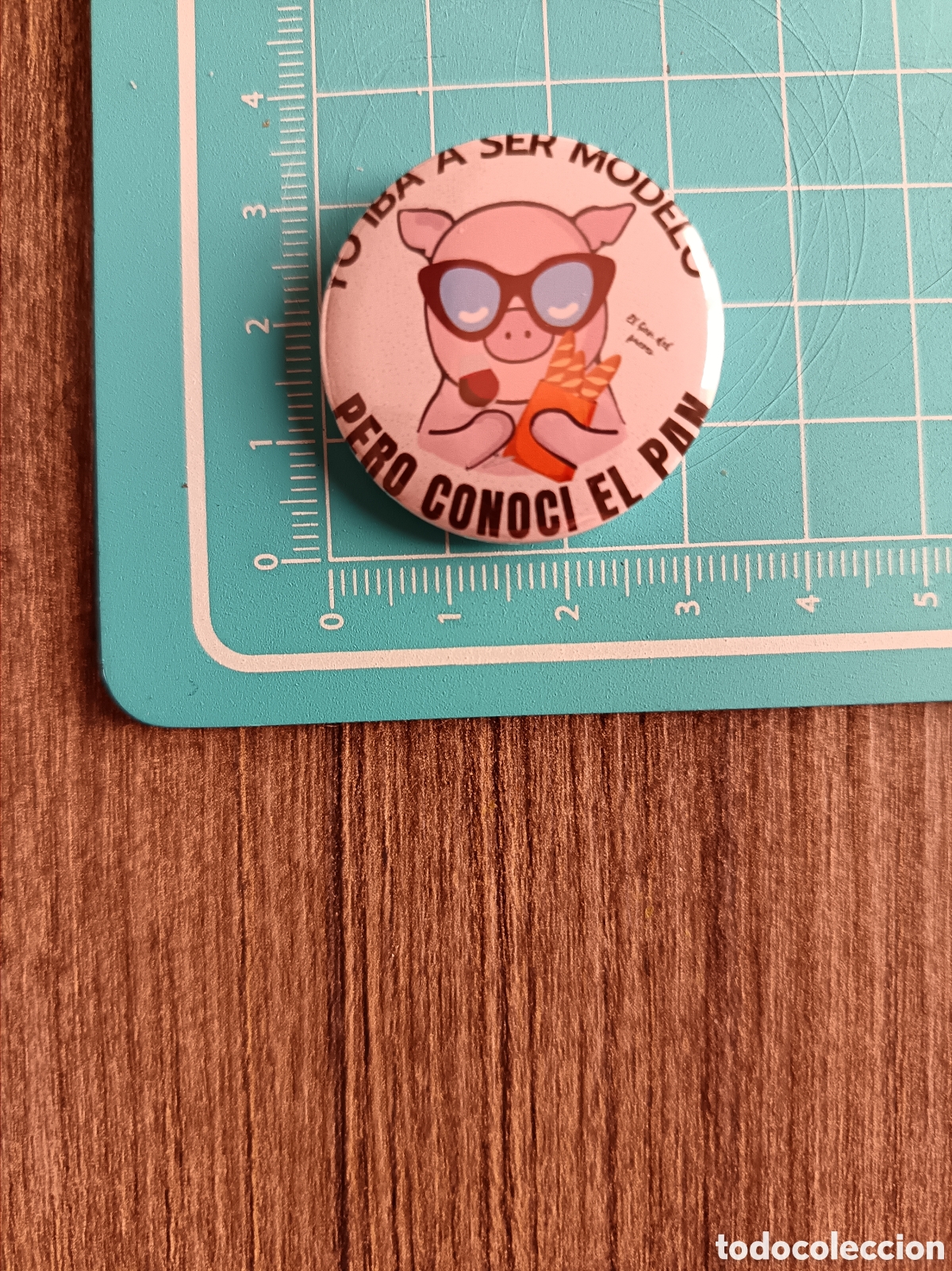 Pins de colecci&oacute;n: Chapa pin vintage Yo Iba Para Modelo