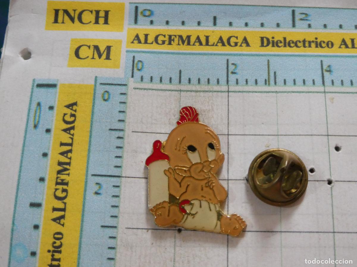 Pins de colecci&oacute;n: PIN DE DIBUJOS ANIMADOS. NI&Ntilde;O BEB&Eacute; CON BIBER&Oacute;N