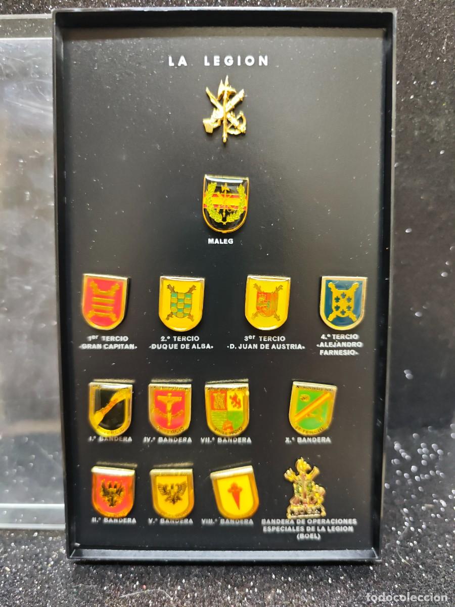 Pins de colecci&oacute;n: COLECCI&Oacute;N DE 13 PINS DE LA LEGION ESPA&Ntilde;OLA